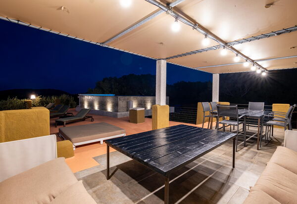 Villa Sole Tra i Ginepri: Außen, Balkon / Terrasse / Patio, Draussen