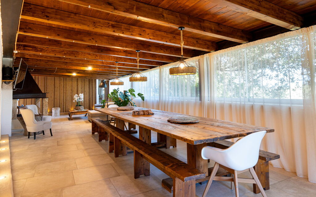 Villa Sole Tra i Ginepri: Dining Room, Living Room