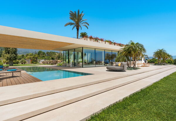 Villa Hermosa: Have, pool, Udendørs, Udvendige