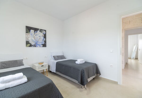 Villa Blini: chambre à coucher