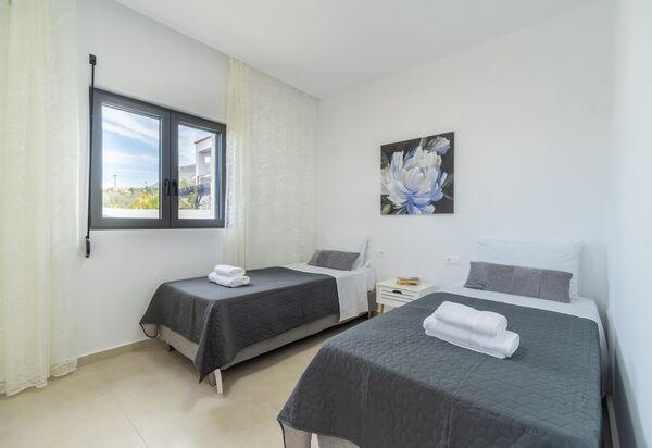 Villa Blini: chambre à coucher