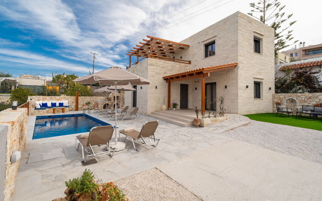 Villa Blini: бассейн, Открытый, Экстерьеры