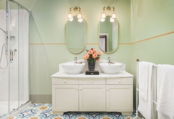 Villa Laparelli Pitti: Salle de bain