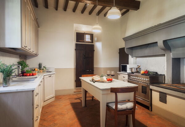 Villa Laparelli Pitti: Cuisine