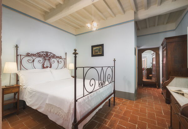 Villa Laparelli Pitti: chambre à coucher