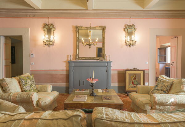 Villa Laparelli Pitti: Salon