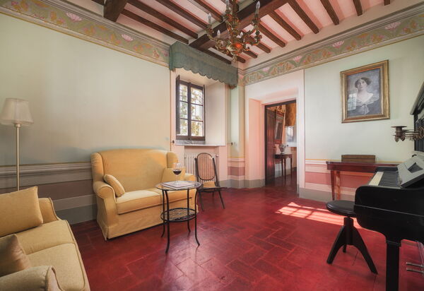 Villa Laparelli Pitti: Salon