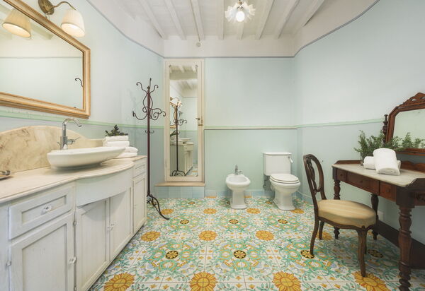 Villa Laparelli Pitti: Salle de bain