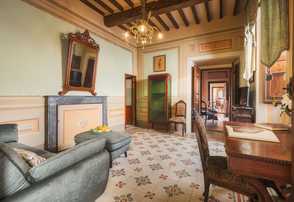 Villa Laparelli Pitti: Salon