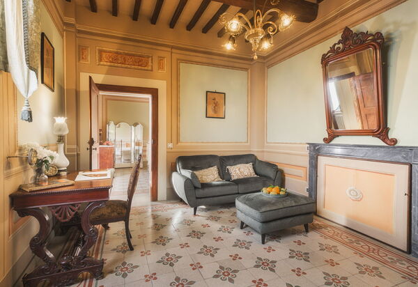 Villa Laparelli Pitti: Salon