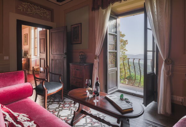 Villa Laparelli Pitti: Salon