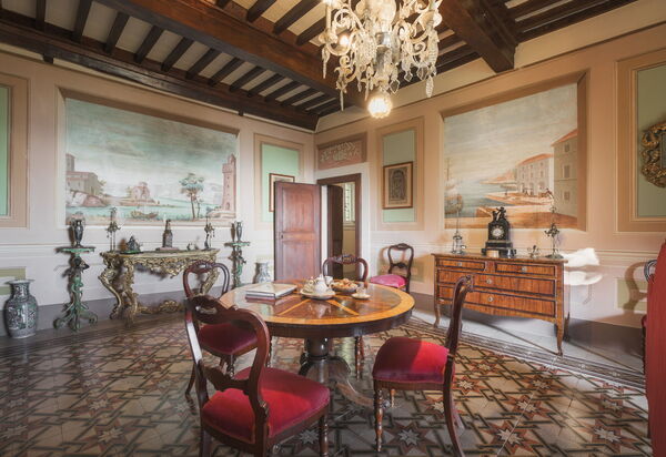 Villa Laparelli Pitti: Salon
