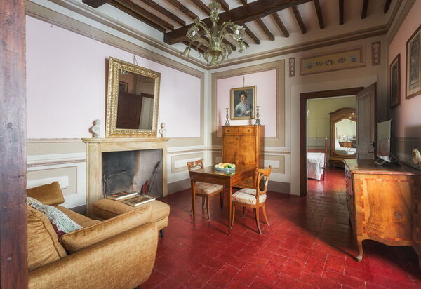 Villa Laparelli Pitti: Salon