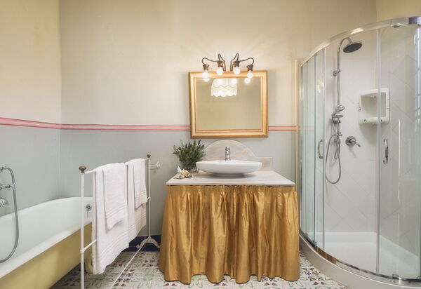 Villa Laparelli Pitti: Salle de bain