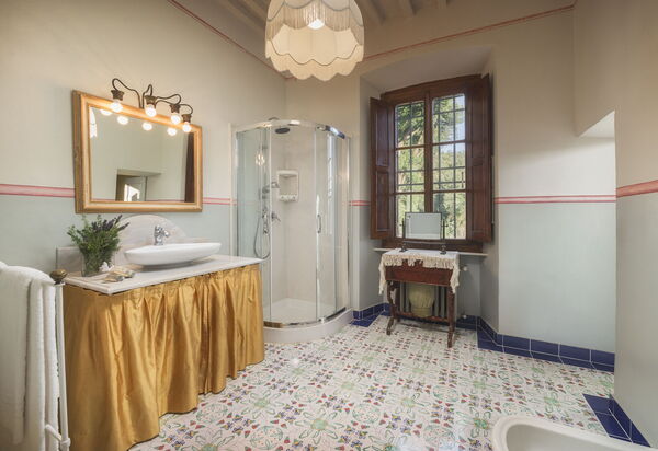 Villa Laparelli Pitti: Salle de bain
