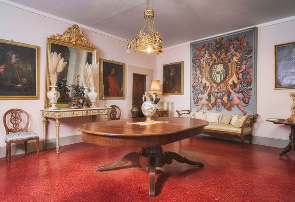 Villa Laparelli Pitti: Salon