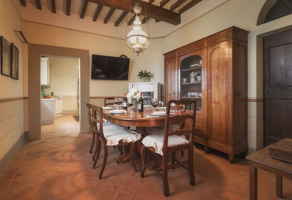 Villa Laparelli Pitti: Salle à manger