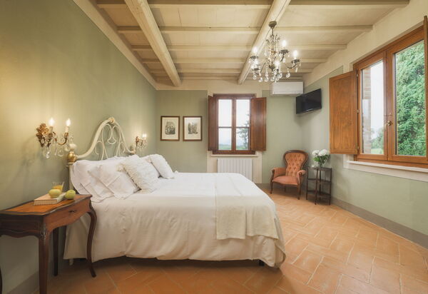 Villa la Contea: Schlafzimmer