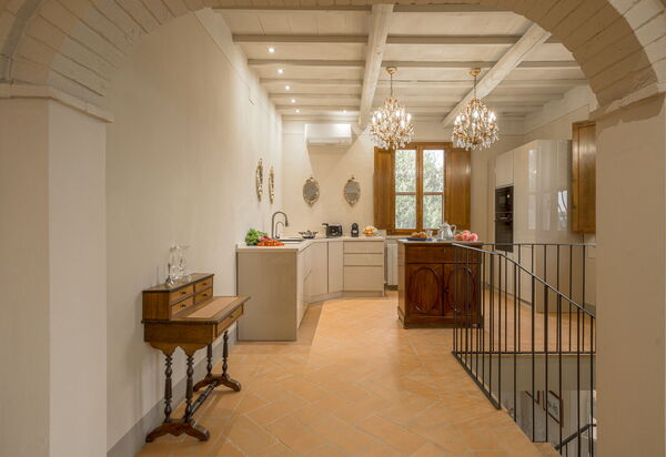 Villa la Contea: Küche