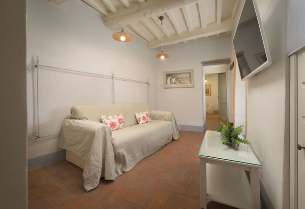 Villa Le Corchie: Wohnzimmer