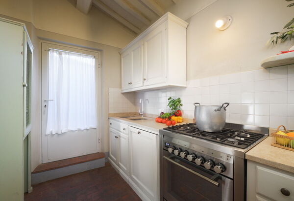 Villa Le Corchie: Küche