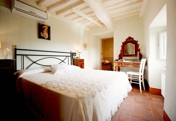 Villa Le Corchie: Schlafzimmer