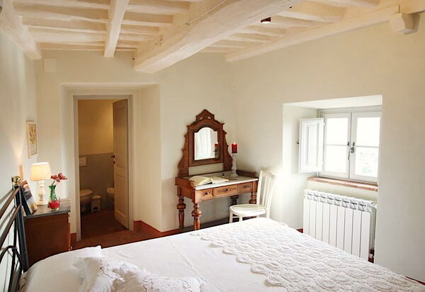 Villa Le Corchie: Schlafzimmer