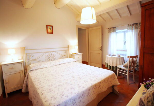 Villa Le Corchie: Schlafzimmer