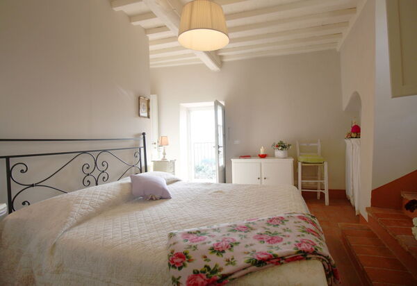 Villa Le Corchie: Schlafzimmer