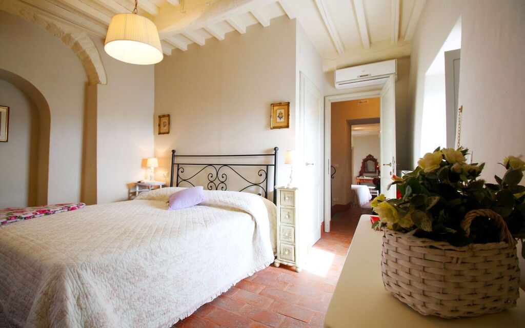 Villa Le Corchie: chambre à coucher