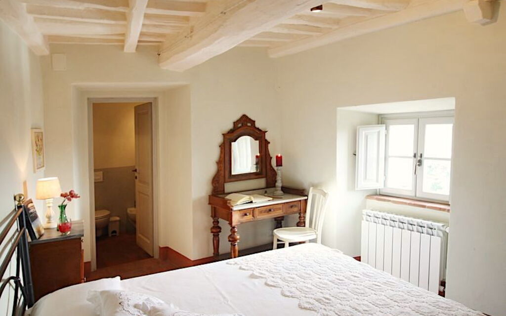 Villa Le Corchie: chambre à coucher