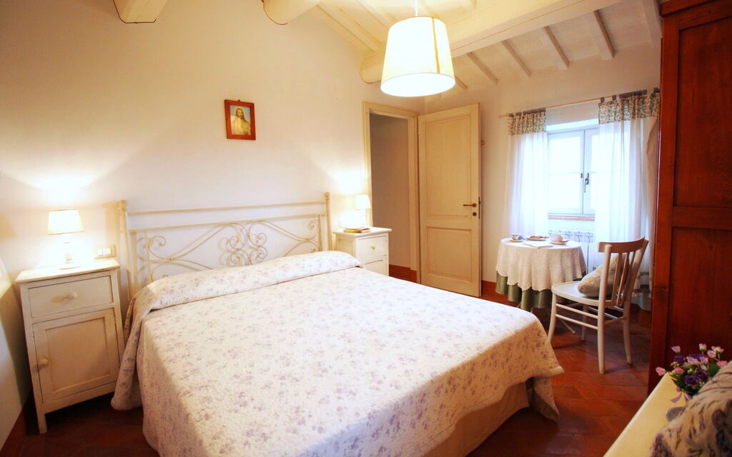 Villa Le Corchie: chambre à coucher
