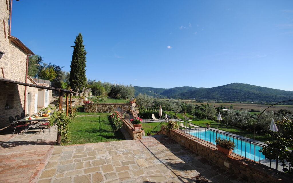 Villa Le Corchie: bassin, Extérieur, Extérieurs, Jardin