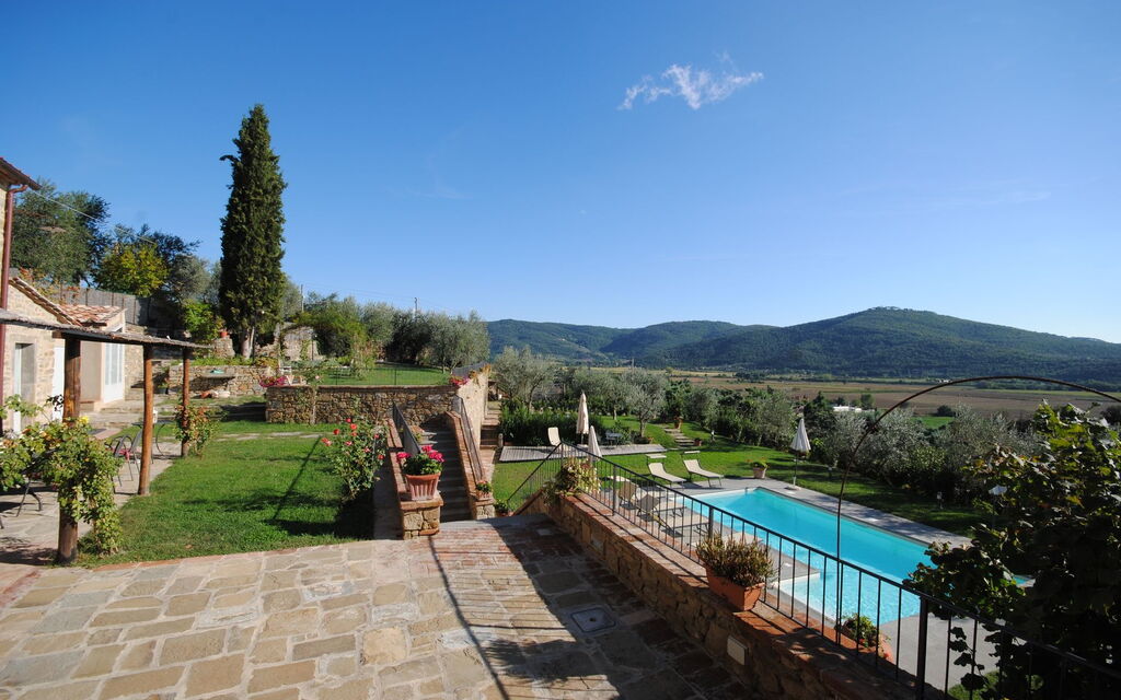 Villa Le Corchie: bassin, Extérieur, Extérieurs, Jardin