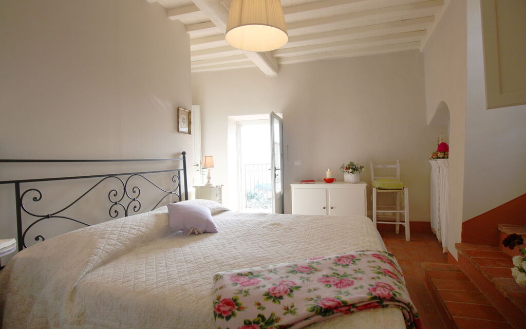Villa Le Corchie: chambre à coucher