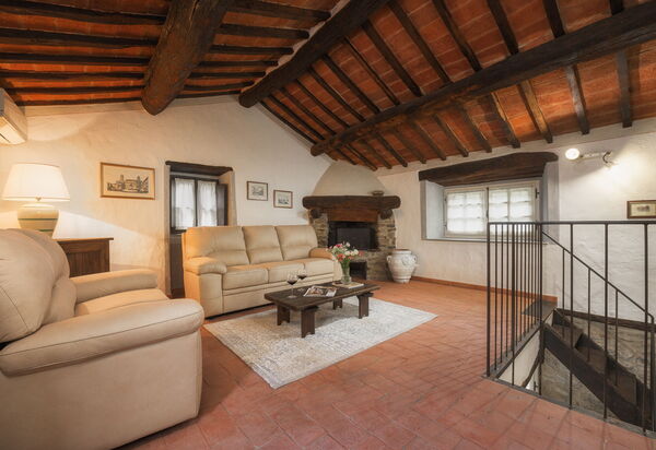 Casale Montanare: Гостиная