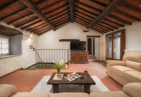 Casale Montanare: Гостиная