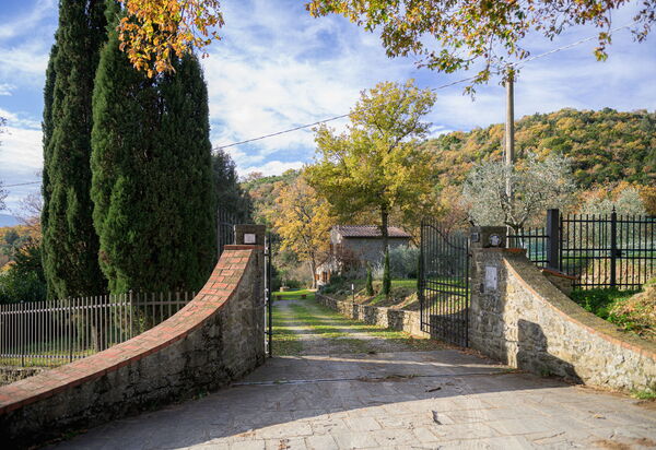 Casale Montanare: Главный вход