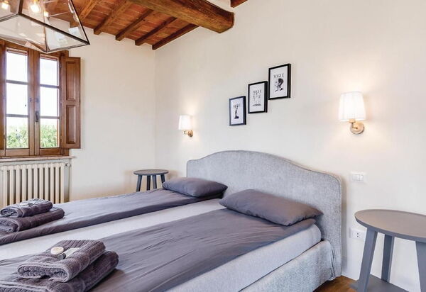 Villa Il Pozzo: chambre à coucher