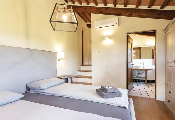 Villa Il Pozzo: chambre à coucher