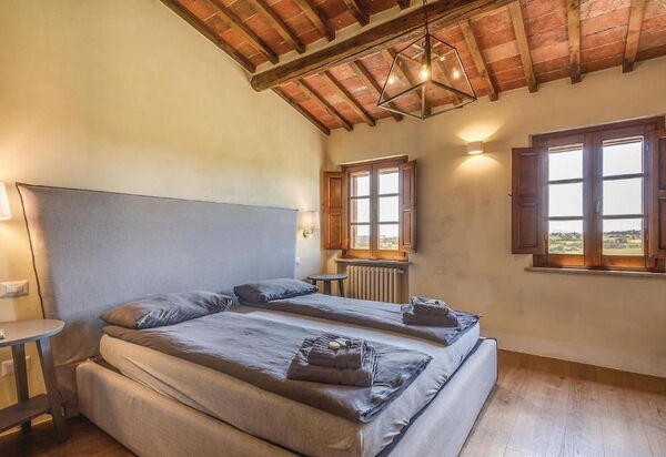 Villa Il Pozzo: chambre à coucher