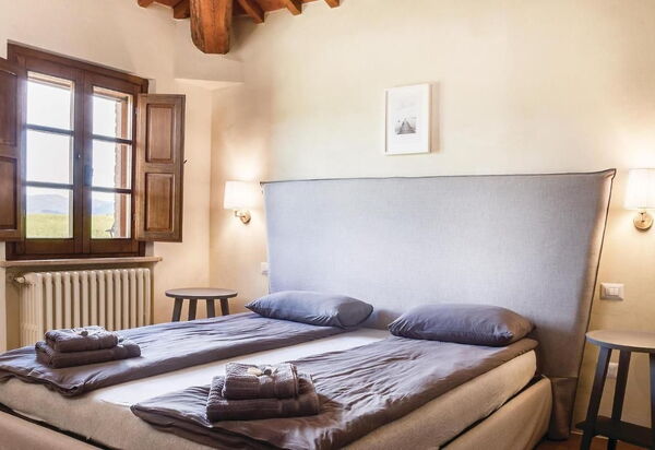 Villa Il Pozzo: chambre à coucher