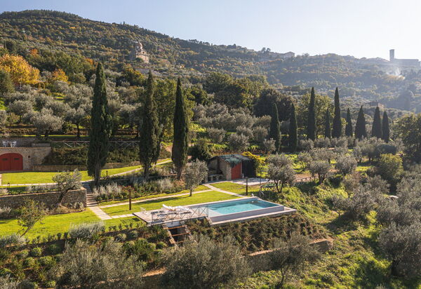 Villa Belvedere: Ansichten, Außen, Draussen, Garten, Schwimmbad