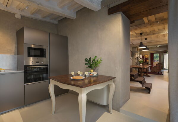 Villa Belvedere: Küche