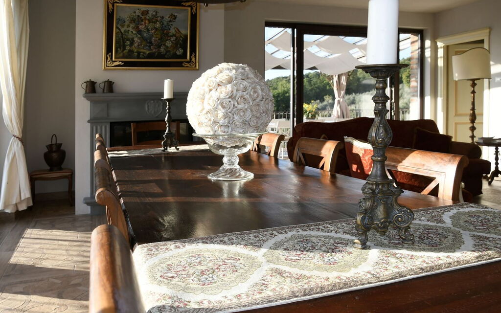 Villa Torresassa: Sala da pranzo, Soggiorno