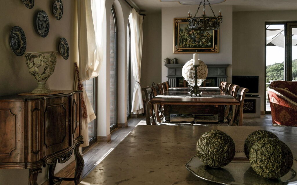 Villa Torresassa: Sala da pranzo, Soggiorno
