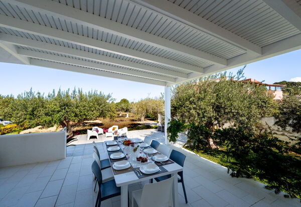 Villa Virginia: Außen, Balkon / Terrasse / Patio, Draussen