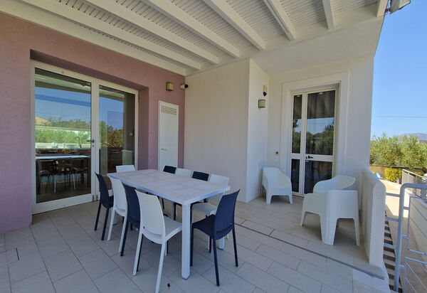 Villa Virginia: Außen, Balkon / Terrasse / Patio, Draussen