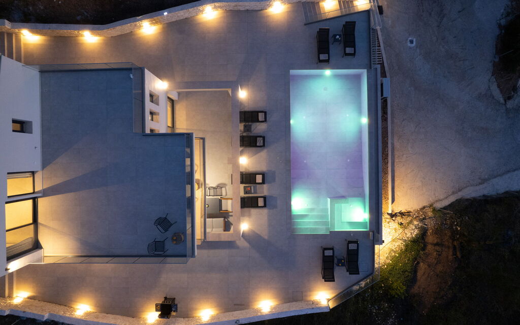 Villa Cocona: Piscina, Vista Panoramica