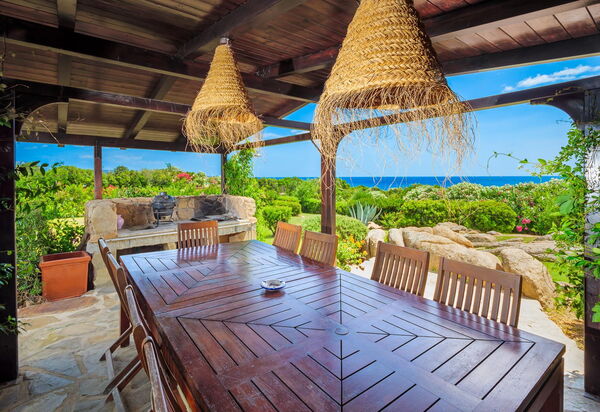 Villa Silenis: Außen, Balkon / Terrasse / Patio, Draussen